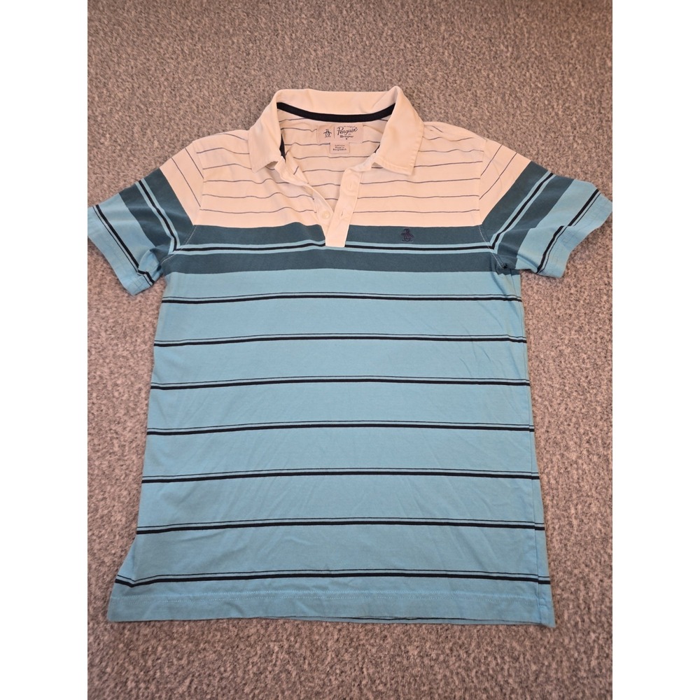 The Original Penguin Mens Small Polo Made In Bangladesh